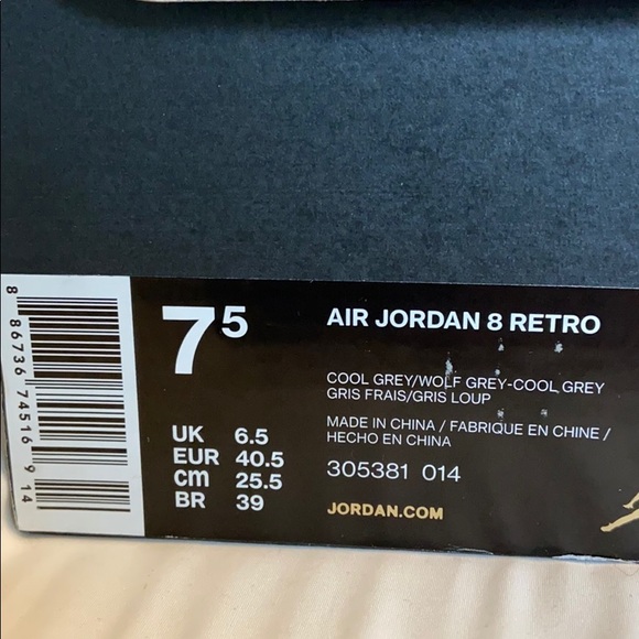 Jordan Retro 8 - Picture 2 of 2